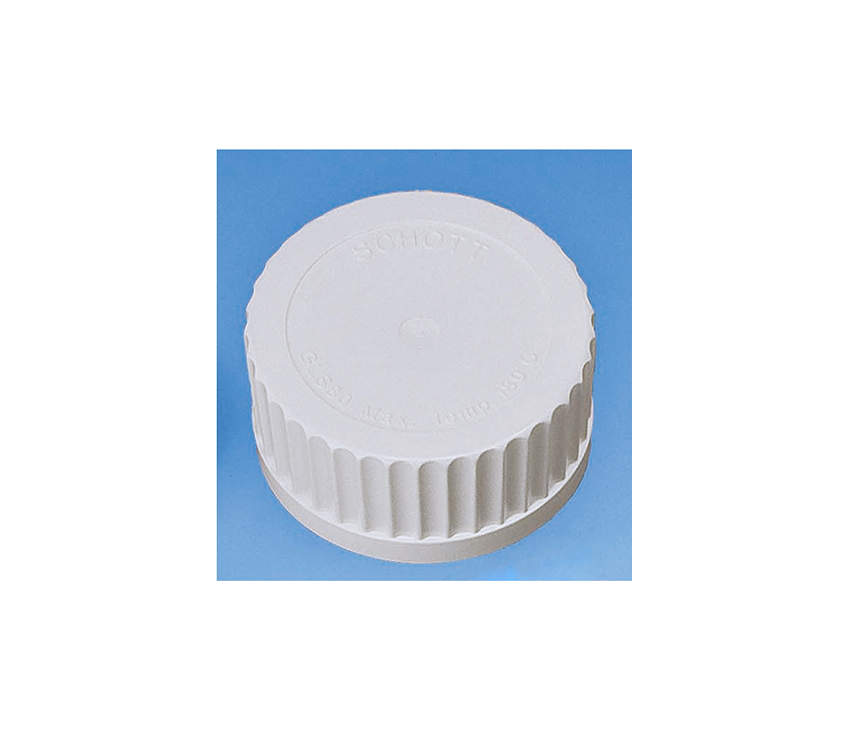ねじ口瓶用白キャップ・パッキン付　GLS－80