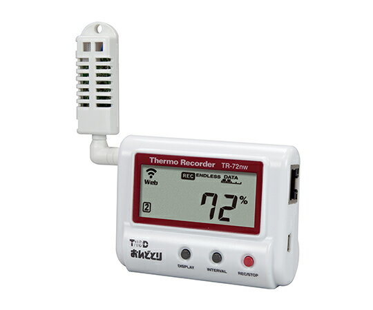 T&D 温湿度記録計 tr72nw おんどとり(有線LAN) TR-72n