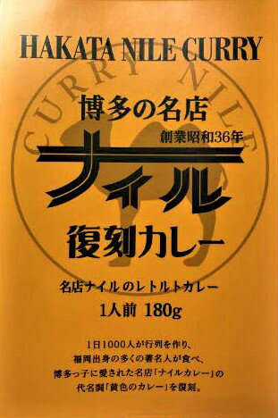 博多の名店 ナイル復刻カレー10食セット！(メーカー直送)