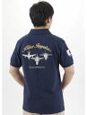 航空自衛隊の正式エンブレム ブルーインパルスポロシャツ!航空自衛隊の正式エンブレムのポロシャツ!胸元に「ブルーインパルス 正式ロゴ」!