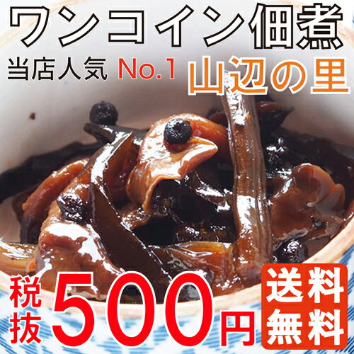 【ワンコイン佃煮】当店1番人気！山辺の里（しめじ入り佃煮昆布）100g　【江戸末期創業・老舗の塩昆布】