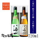 【送料無料】八海山 純米大吟醸・大吟醸セット 720ml×2本　贈答向け お中元 八海醸造 新潟県  ...