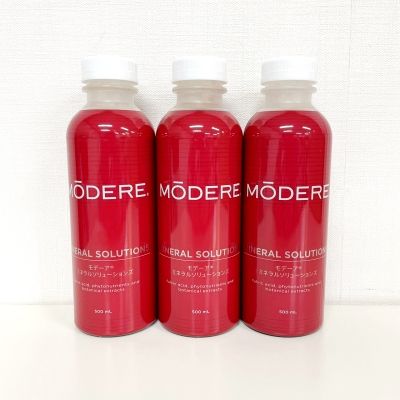 【中古】【未開封】★数量限定！3本セット★ モデーア/MODERE ミネラルソリューションズ 500ml ×3 計1500ml 期限2025年2月以降