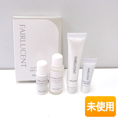 【中古】【未使用/非売品/試用見本】メナード/MENARD フェアルーセント 4点サンプルセット (ローション パック デイクリーム 美容液) ≪メール追跡便対応≫ 【中古】【未使用/非売品/試用見本】メナード/MENARD フェアルーセント 4点サンプルセット (ローション パック デイクリーム 美容液) ≪メール追跡便対応≫