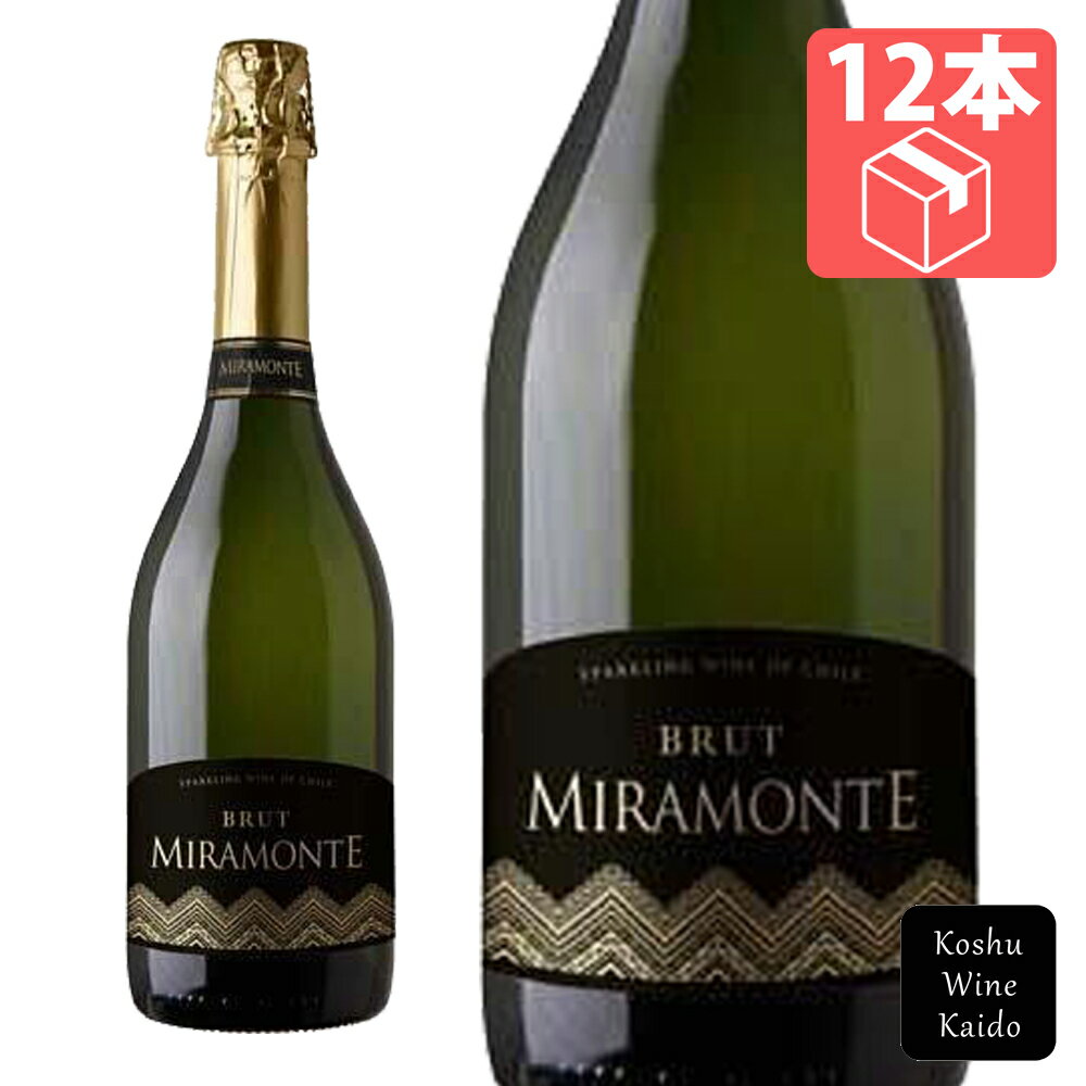 日本酒類販売ミラモンテ　ブリュット×12本 (4904339201809)