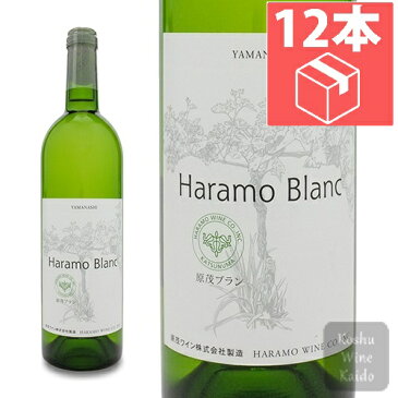 キャッシュレスで5％還元 ☆☆ケース販売で300円お買い得!!原茂ワイン原茂ブラン 750ml×12本（ケース）※送料無料(沖縄・離島を除く）