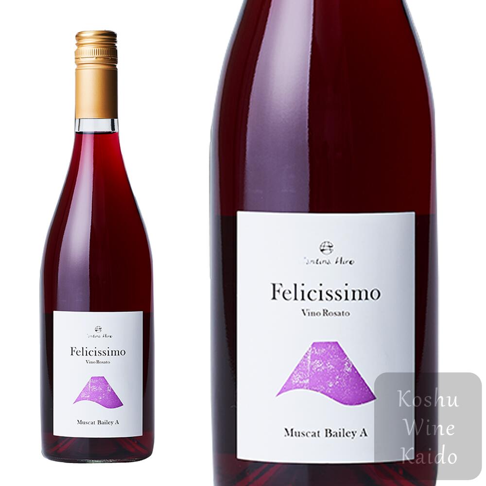 CantinaHiro(カンティーナヒロ) Felicissimo Vino Rosso Muscat Bailey A & Kyoho NV 750ml (4570131080012)