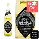 一升瓶 ☆☆ケース販売でお買い得!! 一升瓶ワイン 大泉葡萄酒勝沼の地ざけ 白 甘口 1800ml（一升）×6本（ケース）※送料無料 (4942701000117)