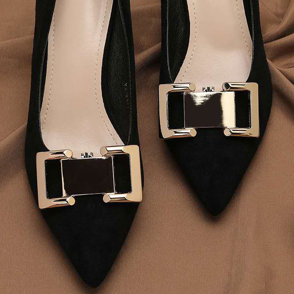 靴クリップ 1ペア★3点以上590円★新着送料無料★2個1組 金属 シューズアクセサリー シューズクリップ 靴飾り シューパーツ 取外しOK 着せ替え パーティ...