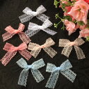 ★送料無料★30個リボンモチーフ 約6.5cm 手芸 ハンドメイド 手作り モチーフ 髪飾り アクセサリー パーツ 手芸用品 手芸材料 パーツ ハンドメイド 材料 素材 資材 リボンパーツ(3)