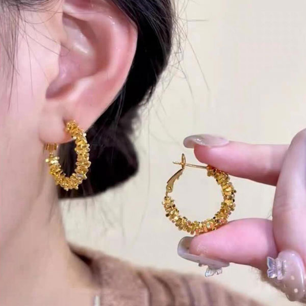 樂天商城 - ピアス両耳用★3点以上1点890円★新着送料無料★1ペア 大人ピアス フープピアス リングピアス 輪っか コーティング 金属アレルギー対応 イヤーカフス イヤカフ 簡単装着 シルバー ゴールド シンプル キラキラ カジュアル 結婚式 卒業式 入学式 パーティー 旅行 ポーチ付き