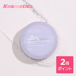 ＼ポイント2倍/【 VT cosmetics 】【 CICA ノーセバム モイスチャー パウダー 】 フェイス ルースパウダー 仕上げパウダー ベースメイク 化粧直し シカ うるおい 皮脂 毛穴 テカリ防止 化粧崩れ防止 メイクキープ くすみ 敏感肌 透明肌 オイリー肌 韓国 コスメ 顔 肌