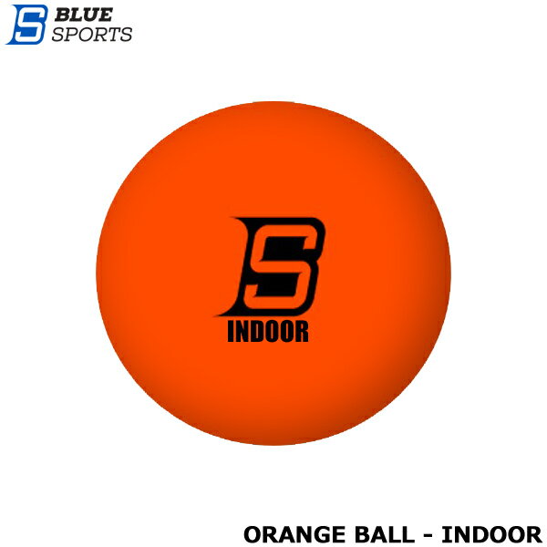 BLUE SPORTS（ブルースポーツ） ホッケーオレンジボール -INDOOR ストリートホッケーやスティックハンドリング練習用のシンプルなボールです。 跳ねにくいように作られています。 ストリートでのボールホッケーやパックの滑りづらい路面でのハンドリング練習に適しています。 INDOORタイプは屋内での使用に適したタイプです。 ●海外製品に関して 検索ワード アイスホッケー、陸上トレーニング、ストリートホッケー ●ラッピングをご希望の場合はこちらをご確認下さい。