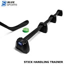 BLUESPORTS（ブルースポーツ） STICK HANDLING TRAINER 決められたスペースにパックを通す技術を繰り返し練習する事で、パックハンドリングのスピードと正確性を磨くことが出来ます。 シンプルなデザインで、間隔の調整もでき、子供から大人まで練習する事が可能です。 裏側にはスパイクが付いているので、氷上・陸上を問わず練習して頂けます。 陸上での練習にはグリーンビスケットを一緒に使用するのがオススメです！ 組み立て不要。 （スティック・パックは別売りです。） ●海外製品に関して 長さ 1.2m 素材 プラスチック 検索ワード アイスホッケー、陸上トレーニング、氷上トレーニング