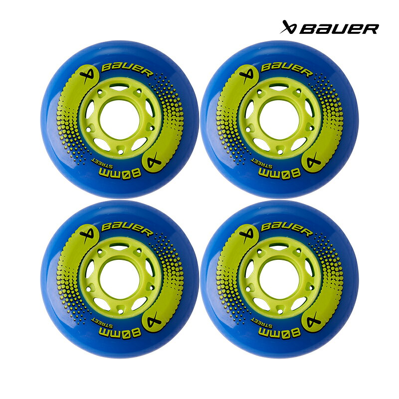 BAUER ウィール S25 STREET 82A（4ヶ入） インラインホッケー【ラッピング可】