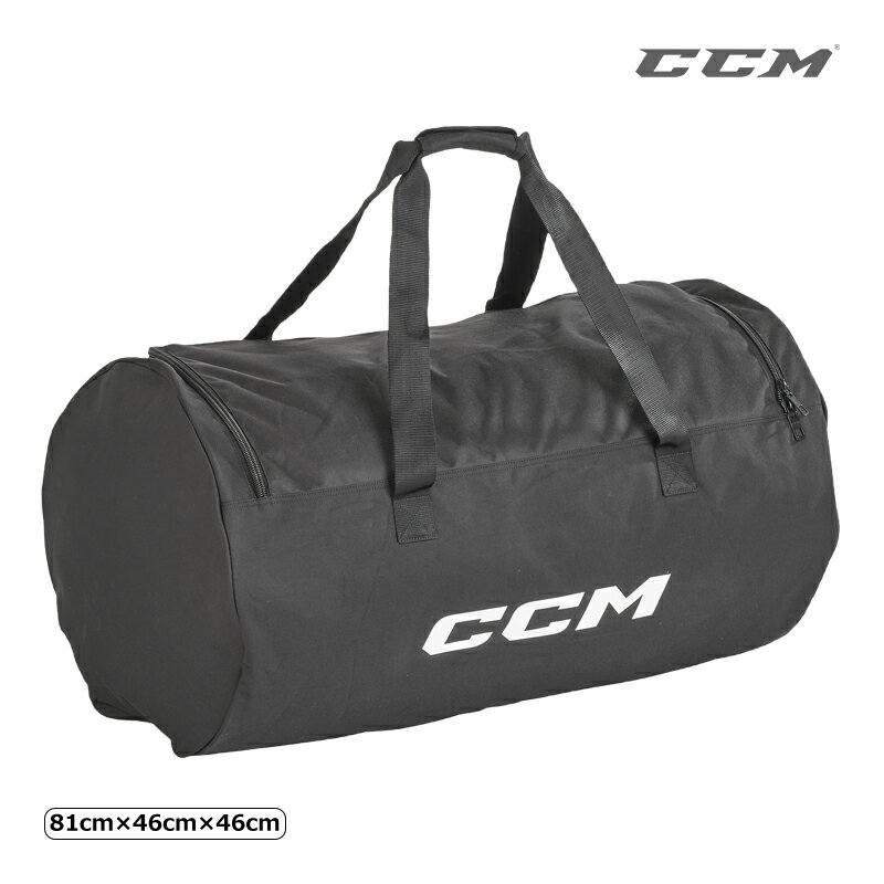 CCM（シーシーエム） 410 プレイヤー ベーシック キャリーバッグ 32インチ ◆CCM 2024-2025モデル◆ 円筒型のデザインが斬新で、軽くて肩に掛けやすい防具バッグです！ メインのファスナーが大きく開くので用具の出し入れがしやすい、CCMのビッグロゴが目を引くシンプルなバッグです。 ・36インチはこちら ・24インチはこちら ●海外製品に関して サイズ 81cm×46cm×46cm 容量 171リットル 素材 600デニールポリエステル ホイール なし 検索ワード アイスホッケー、防具バッグ