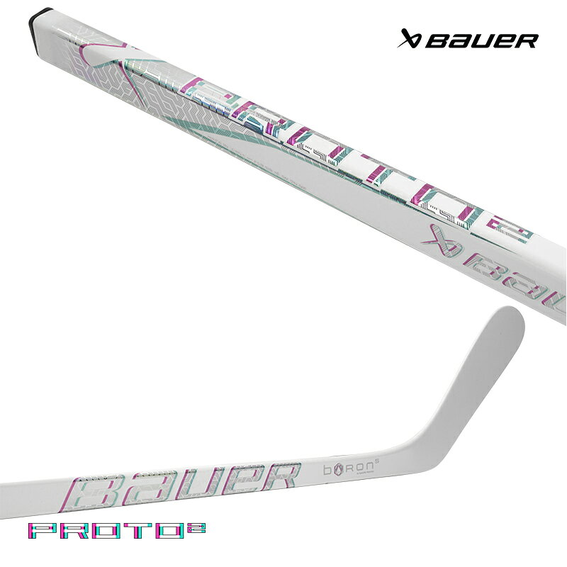 【送料無料】BAUER ワンピーススティック S25 PROTO 2 インター アイスホッケー