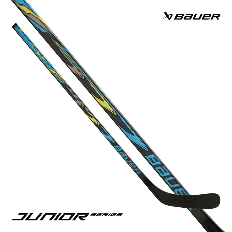 BAUER（バウアー） ワンピーススティック S26 SUPREME JUNIOR 10フレックス ◆BAUER 2026-2027モデル◆ 2026年BAUERは今までのNEXUSシリーズをSUPREMEシリーズに名称変更！ SUPREMEシリーズのスティックの特徴はシャフトの中間部分がしなるミッドキック ポイント。 ブレード面の角度が安定し、コントロールの良いシュートが可能なバランスの取れたスティックです。 ブレード部分は丈夫で軽量なUDカーボンを使用。内部には反発性の高い芯材を内蔵し、コントロール性と耐久性を高めています。 ・50フレックス)はこちら ・40フレックス)はこちら ・30フレックス)はこちら ・20フレックス)はこちら ●海外製品に関して フレックス 10 長さ 42インチ（約106cm） 重さ 約360g キックポイント ミッドキック シャフト UDカーボンコンポジット、スクウェアグリップ ブレード UDカーボンコンポジット シャフト表面 グリップ加工 検索ワード アイスホッケー、スティック、SUPREMEシリーズ