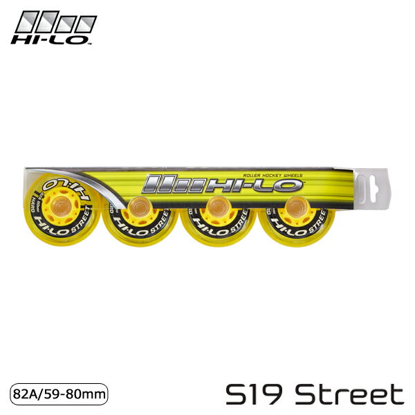 HI-LO ウィール S19 STREET 82A（4ヶ入）【ラッピング可】