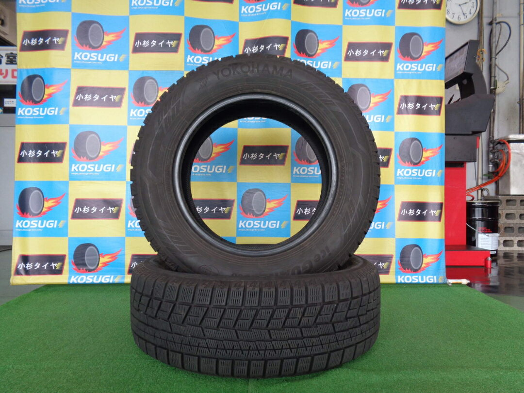 ヨコハマ　アイスガードIG60　215/65R16　中古　スタッドレスタイヤ　2本　2021年　神奈川県