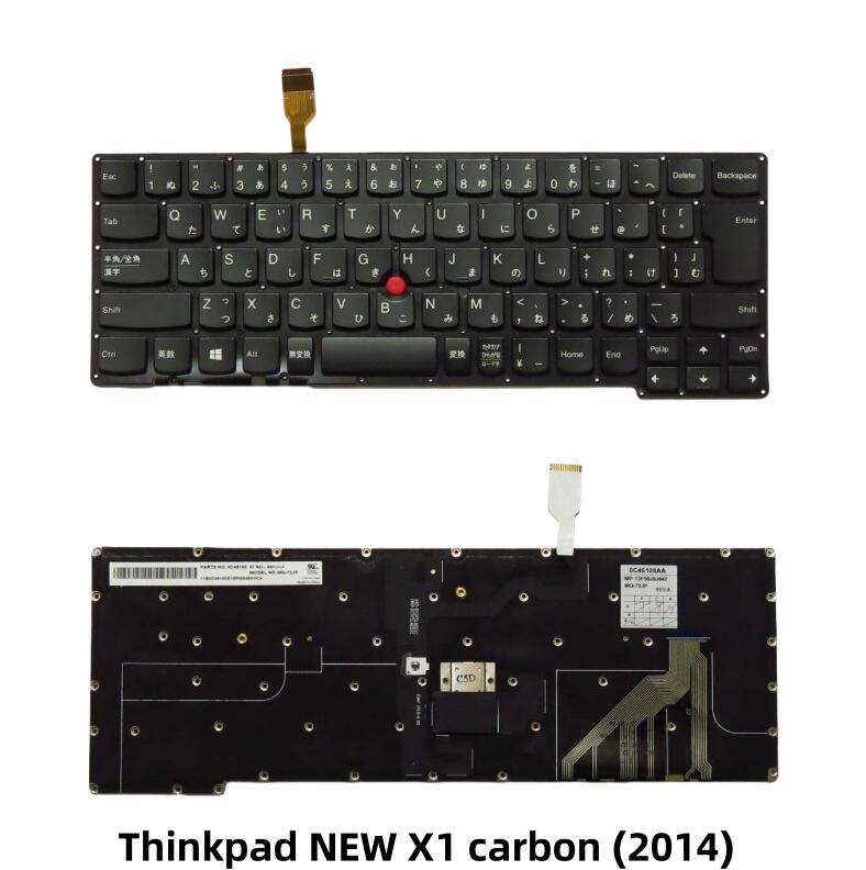 新品 IBM Lenovo Thinkpad NEW X1 Carbon 2014、X1 Carbon 2nd Gen 2014 日本語キーボード 0C4510...
