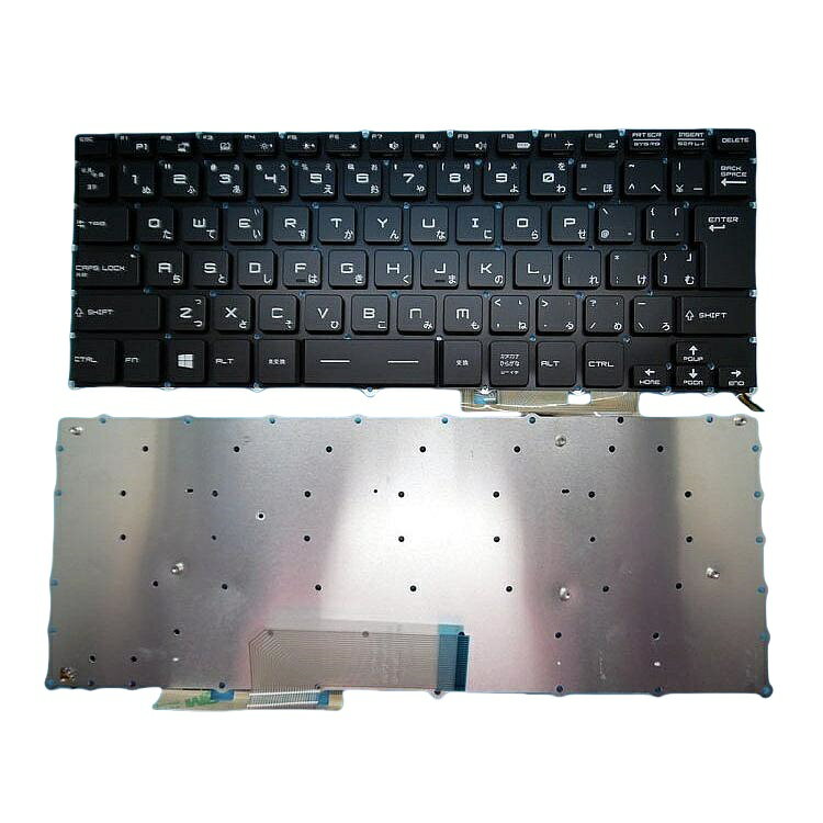 新品 MSI GS40 6QE 6QD GS43VR 6RE 7RE MS-14A1 MS-14A2 MS-14A3等適用JP JA日本語キーボード キー/入力...