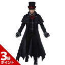 【スーパーSALE限定★P+3倍】【本格7点フルセット】吸血鬼 ドラキュラ ヴァンパイア コスプレ メンズ バンパイア 衣装 仮装 コスチューム ハロウィン コスプレ コス 男性 男 大人 超本格的【全国送料無料・最強配送即納】