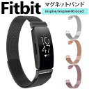 ＼5/10限定★P+3倍／Fitbit inspire inspire HR inspire2 inspire 2 ACE 2 ACE 3 バンド ベルト フィットビット インスパイア インスパイア2 エース 対応 ステンレス マグネット式 互換品【専用工具不要で簡単取り付け】