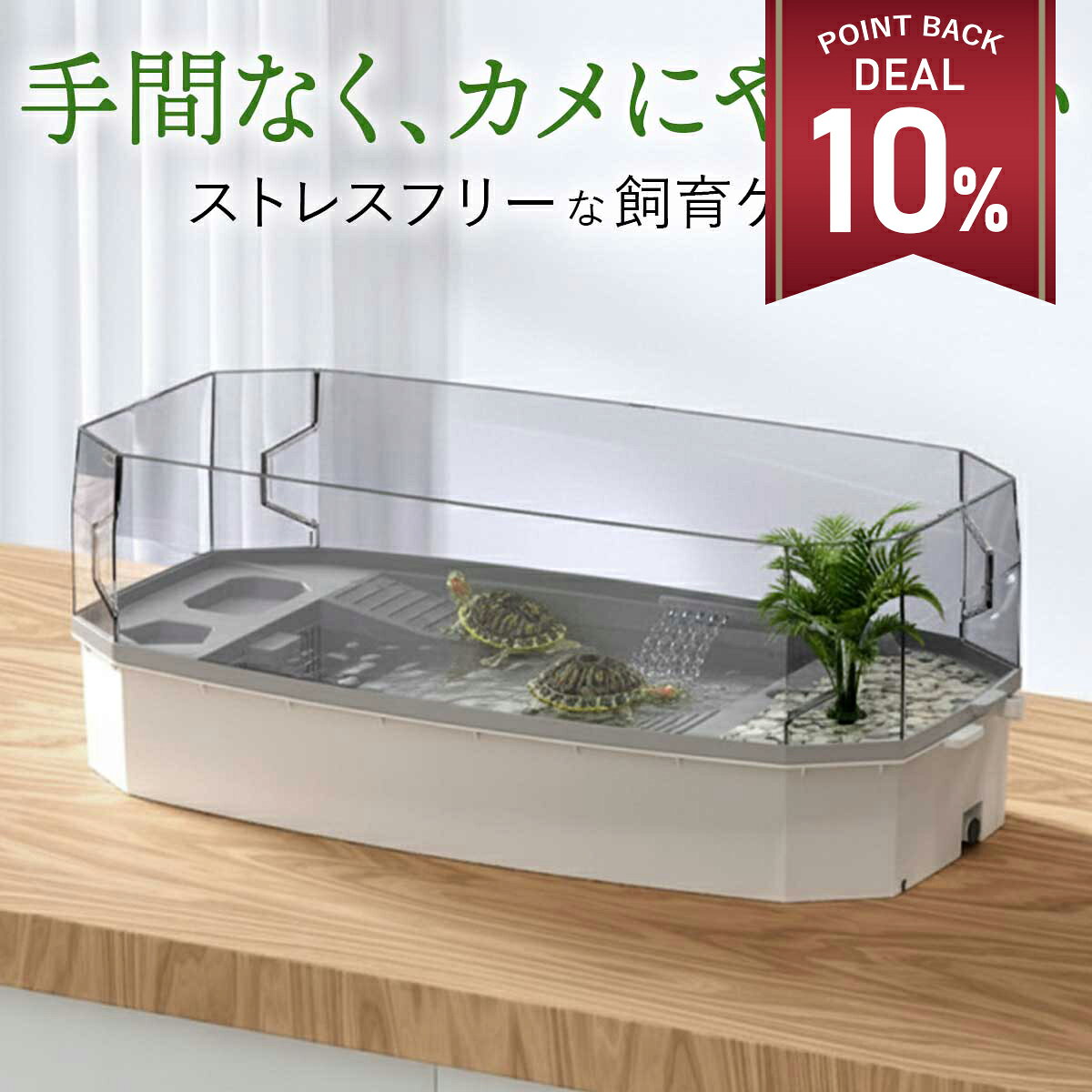 楽天市場】カメ 飼育セット（ペット・ペットグッズ）の通販
