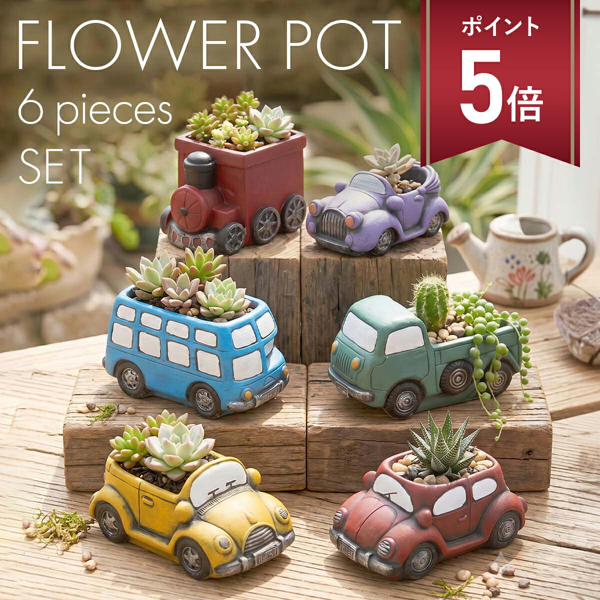 楽天市場】車 多肉（花・ガーデン・DIY）の通販