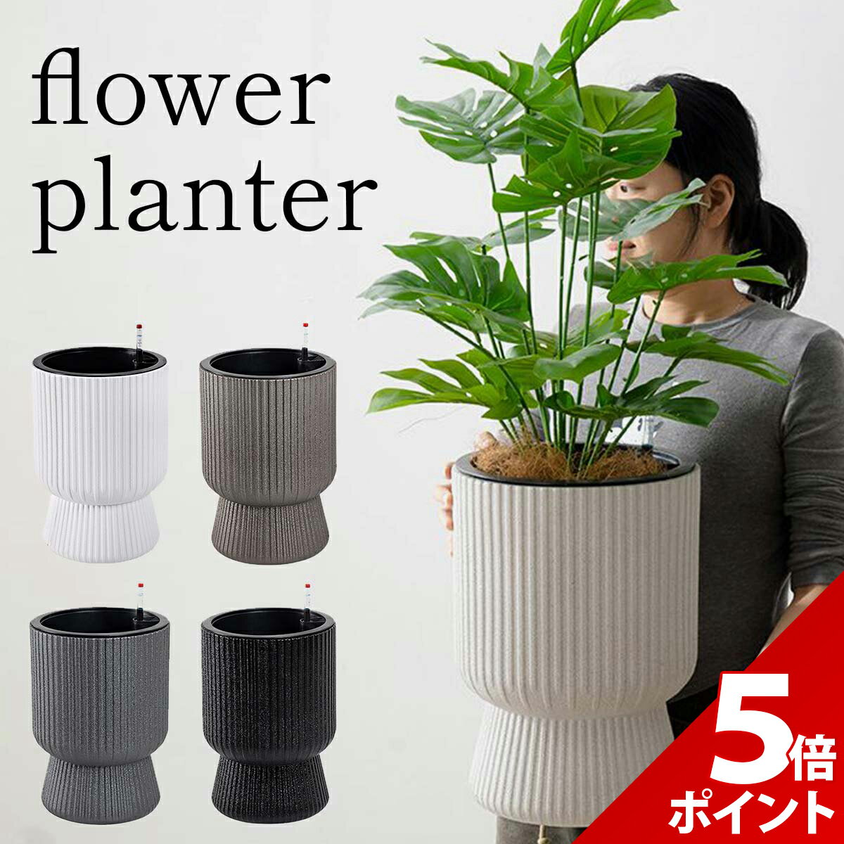 楽天市場】植木鉢 プラスチック 6号の通販