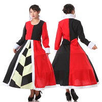 ハートの女王コスプレドレス衣装仮装アリス女王コスチュームコス