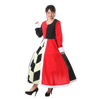 ハートの女王コスプレドレス衣装仮装アリス女王コスチュームコス