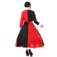 ハートの女王コスプレドレス衣装仮装アリス女王コスチュームコス
