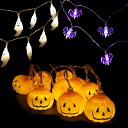 【計60球の大ボリューム！】ハロウィン 飾り LED カボチャ ストリング ライト ガーランド 装飾 ...