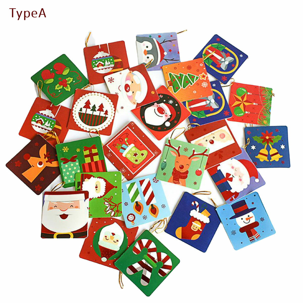 【144枚セット】クリスマスカード セット
