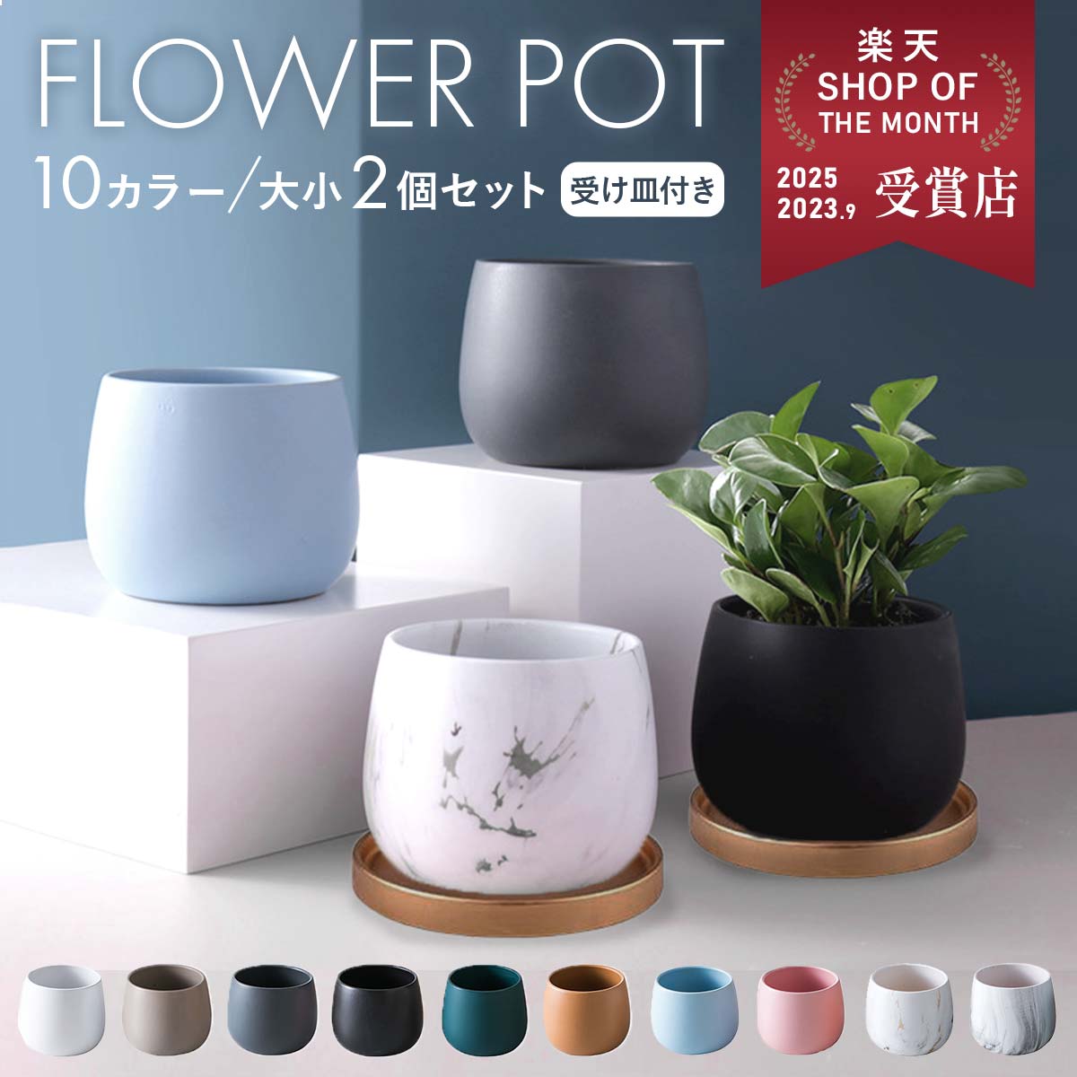 楽天市場】鉢 陶器 5号の通販