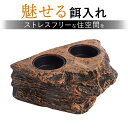 爬虫類 水入れ エサ入れ マグネット 爬虫類 餌入れ 磁石 ウォーターディッシュ 両生類 水飲み エサ皿 ペット 食器 フードボウル 容器 ペット用品