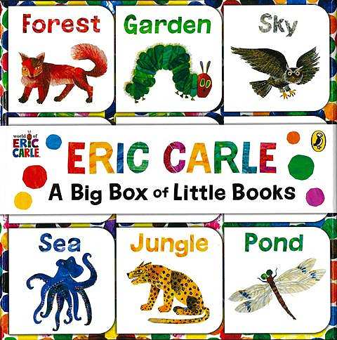 【バーゲンブック】ERIC CARLE A Big Box of Little Books【中古】