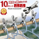 【P5倍&衝撃SALE!先着特典】洗濯ばさみ ステンレス 割れにくい 金属 壊れにくい 強力 大口サイズ クリップ 洗濯物 固定 防風 布団 竿ばさみ 洗濯バサ...