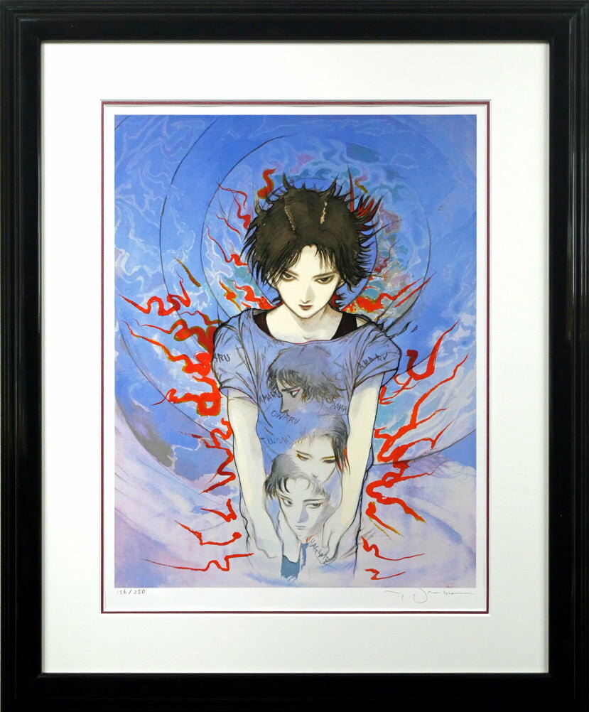 天野　喜孝「BROTHERS」シルクスクリーン版画・限定直筆サイン入り・保証書付き　日本イラスト界の第一人者　小竹美術　真作保証