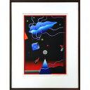 黒崎 彰「Melancholy B」木版画・限定直筆サイン入 70年代版画界のスター的存在 京都精華大学教授 真作保証 小竹美術