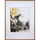 渡会 純价「The MATSURI(祭)」銅版画・限定品・直筆サイン入 春陽会会員 北海道を代表する銅版画家 小竹美術 真作保証