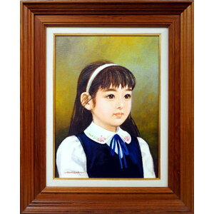 原田 優「早春」油絵・F4号 双樹会運営委員 「一枚の繪」人気画家 伊勢正義に師事 小竹美術 真作保証