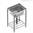 【楽天スーパーSALE!一週間限定10%OFF!】流し台 ガーデンシンク ステンレス製 台所 キッチン用 シンク 簡易式 蛇口水栓付き 屋外 BBQ 収納ラック 錆びにくい タオル掛け ホース付き 業務用 コンパクト 小型 工具不要 組立簡単 丈夫 軽量 工場 農園でも 飲食店