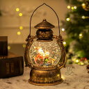 【 SALE】【★人気商品★】スノードーム Lewondr クリスマスオルゴール スノーグローブ LEDライト付き 8曲自動ループ クリスマス置物飾り 雪景色ボ...