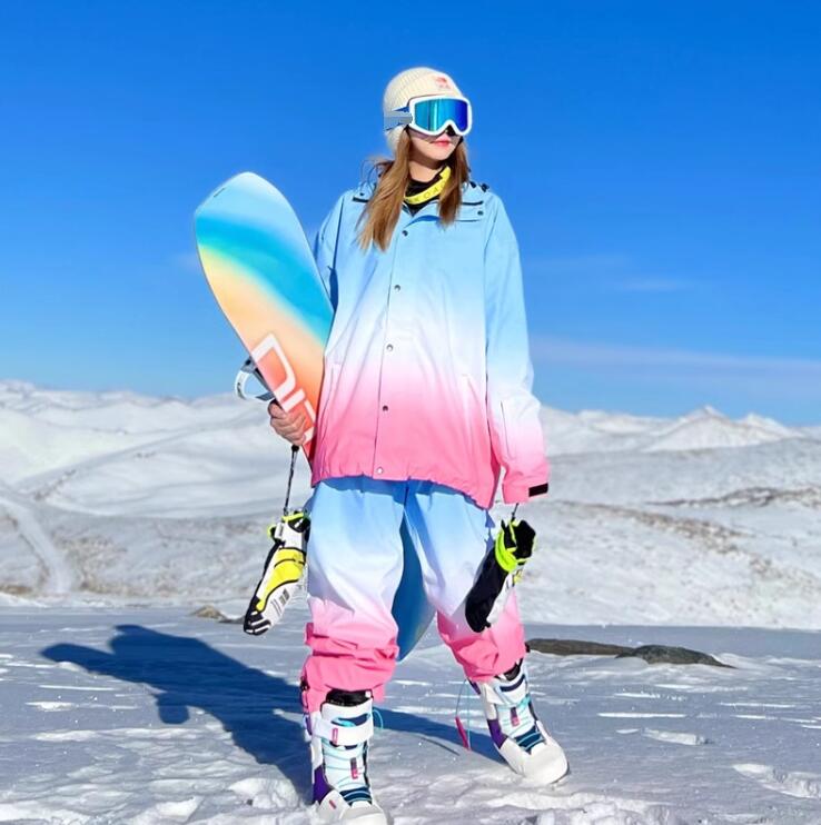 送料無料 スノーボードウェア スキーウェア 雪遊び 男女兼用 お揃い メンズスノボ ウェア レディースス..