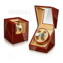 ワインディングマシーン 2本巻き ウォッチワインダー 自動巻き時計ワインディングマシーン マブチモーター ワインディングマシン 腕時計 ケース 超静音 新型の腕...