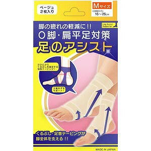 美脚足のアシスト ベージュ M 2足 テルC 美脚足のアシスト ベージュ M 2足 テルC