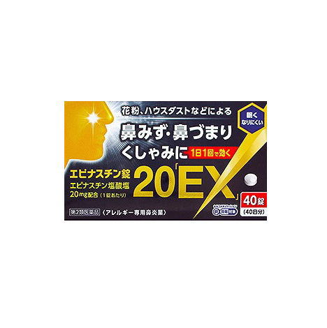 【第2類医薬品】エピナスチン錠20 EX 40錠